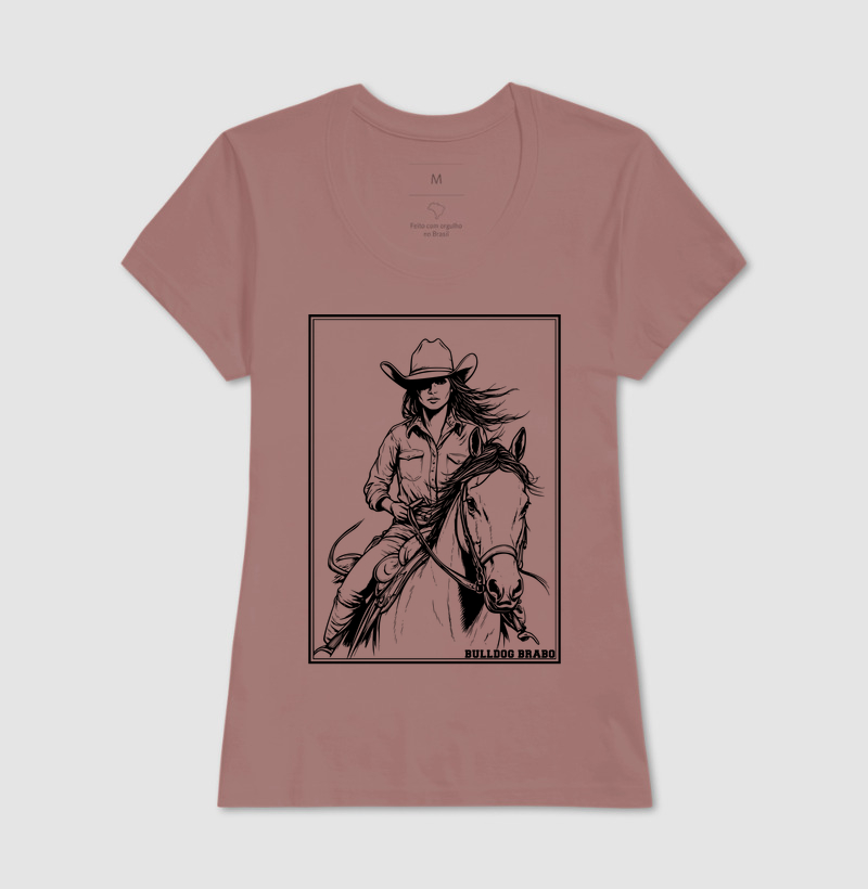 Quadro Cowgirl Bulldog Brabo - Imagem 18