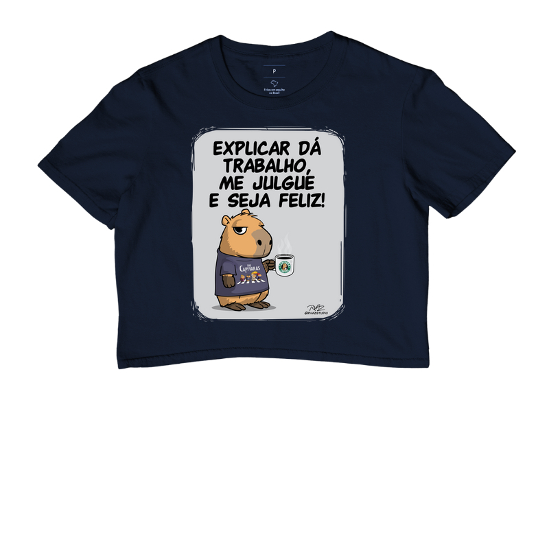 Camiseta Capivara me julgue - Imagem 4
