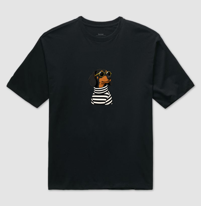 Otz Oversized Tee Dapper Dachshund - Imagem 4