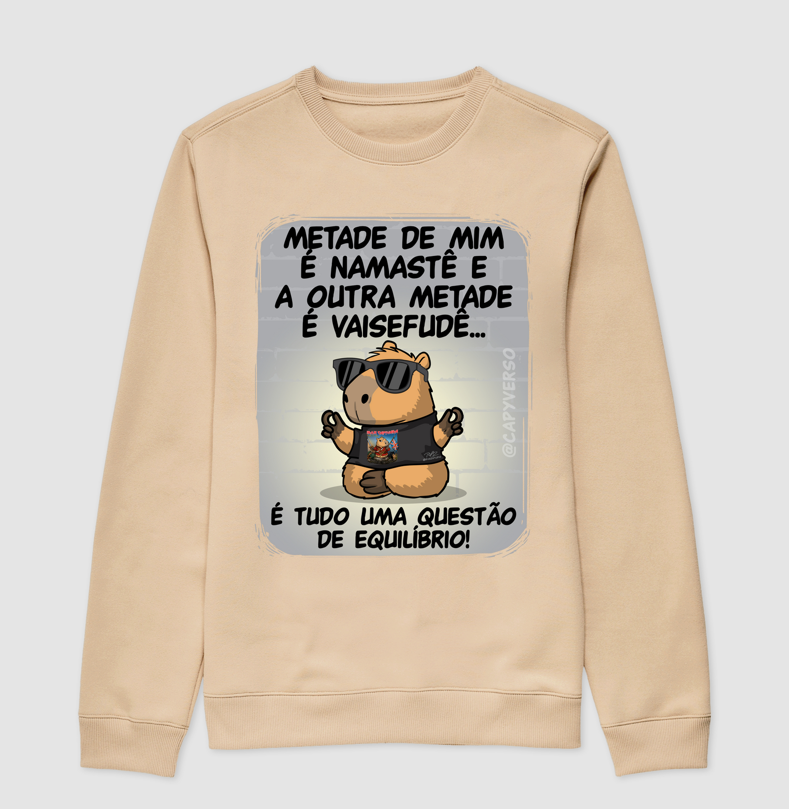 Camiseta Capivara Namastê - Imagem 3