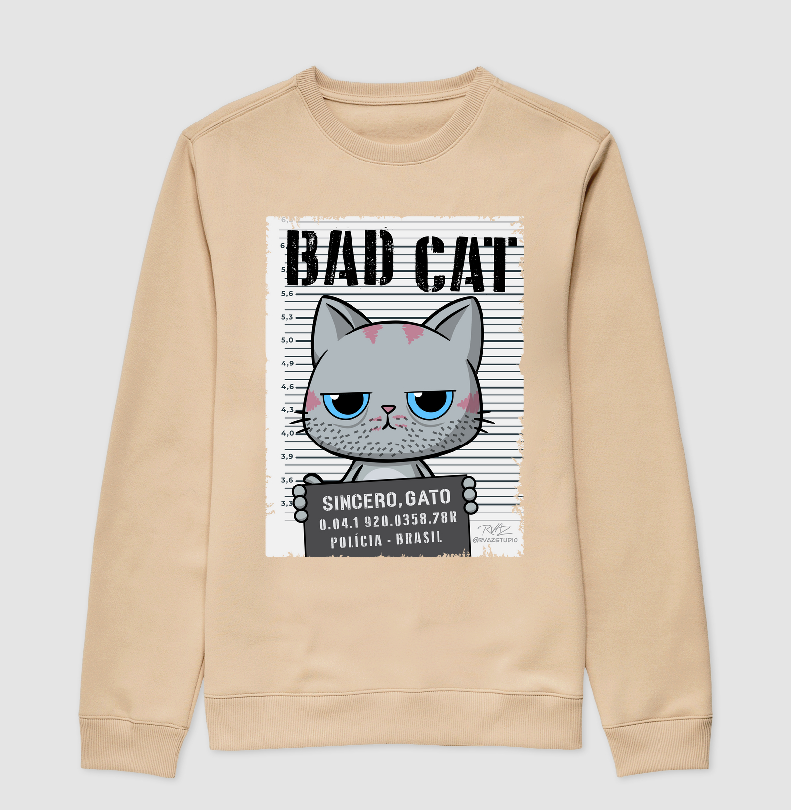 Camiseta Bad Cat - Imagem 3