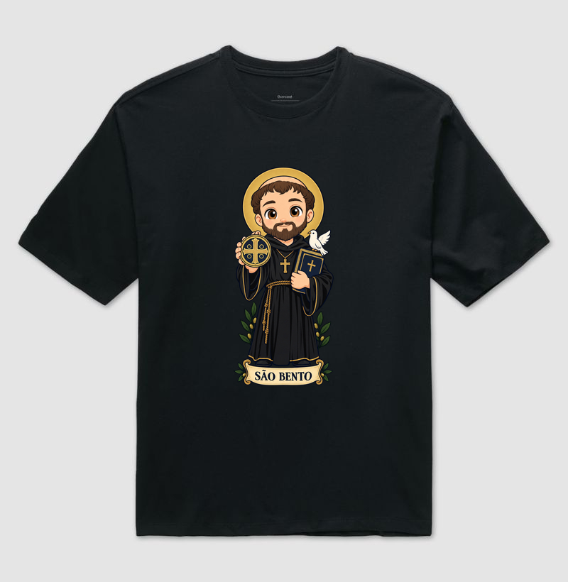 São Bento estilo chibi - Imagem 2