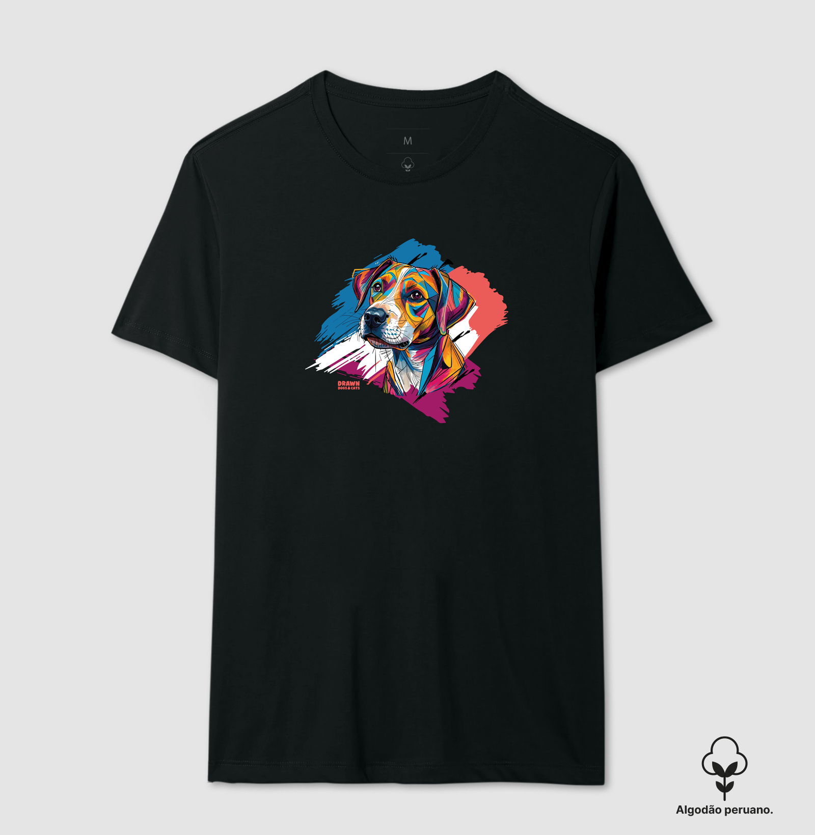 Cachorro fundo colorido - Imagem 4