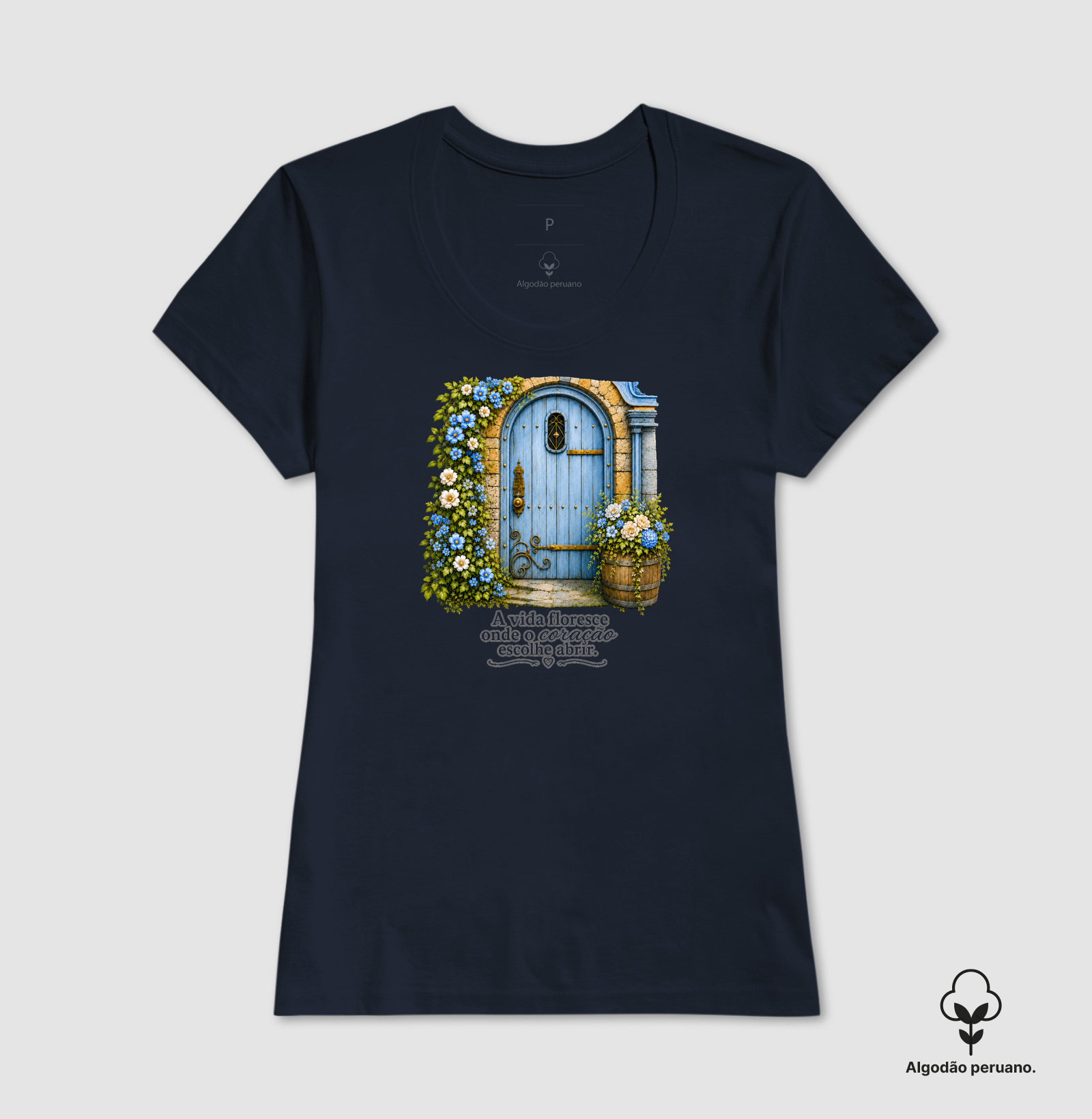 Camiseta Porta da felicidade - Imagem 7