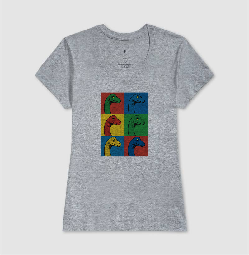 Camiseta Dino Pop Braquiossauro - Imagem 11