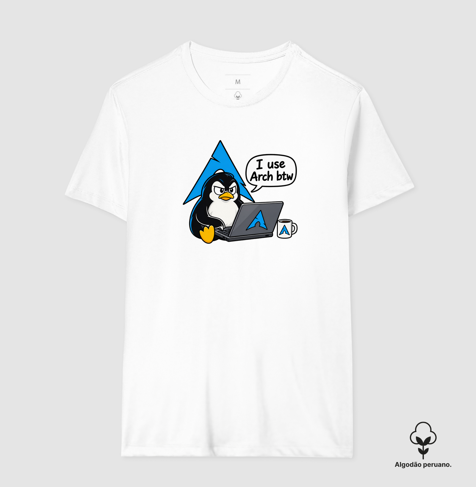 I Use Arch BTW — Pinguim Arch Edition - Imagem 6