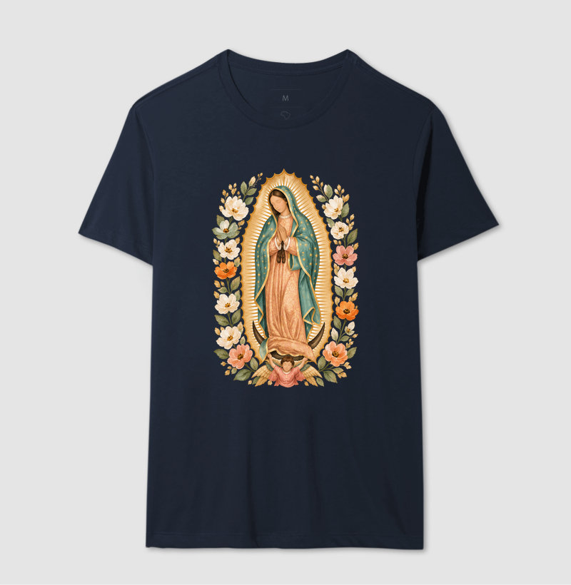 Nossa Senhora de Guadalupe com Flores - Imagem 6