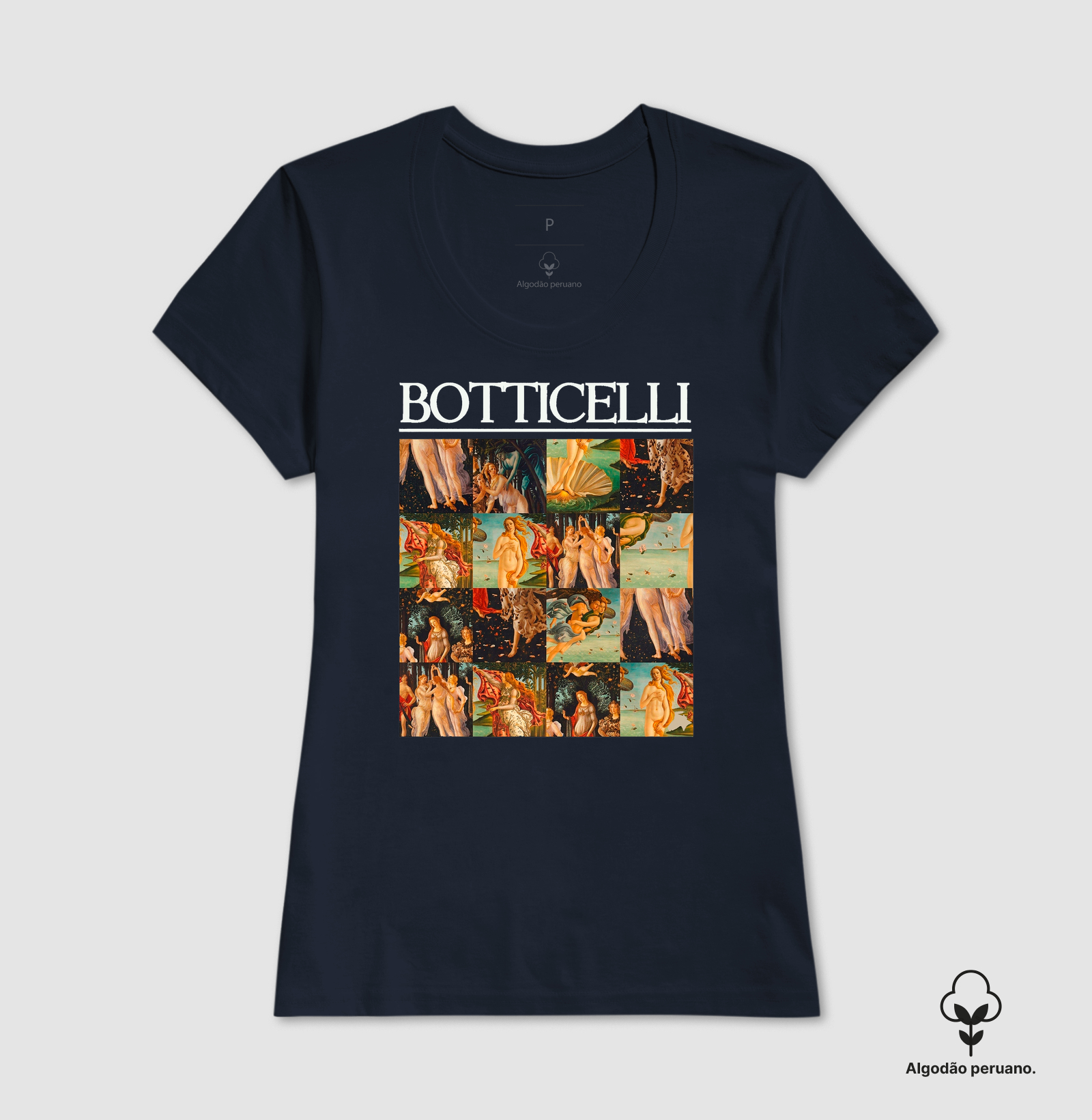 Camiseta Botticelli Gallery Collection Algodão Peruano  - Imagem 6