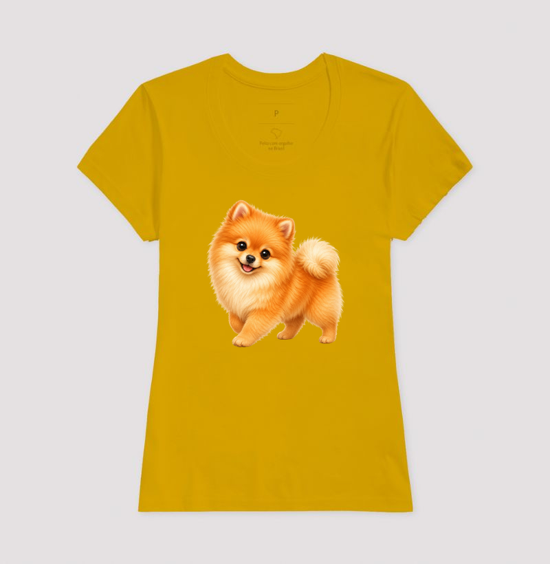 Pomerânia (Spitz Alemão) Laranja - Desenho Animado - Imagem 15