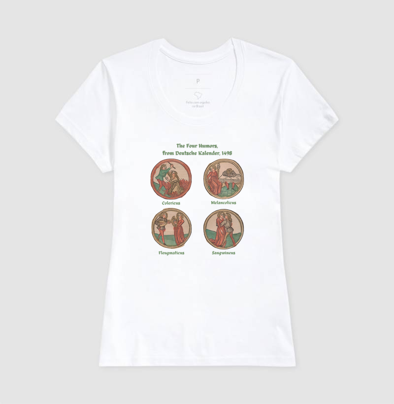 Camiseta A Ciência dos Humores: Medicina Medieval - Imagem 6