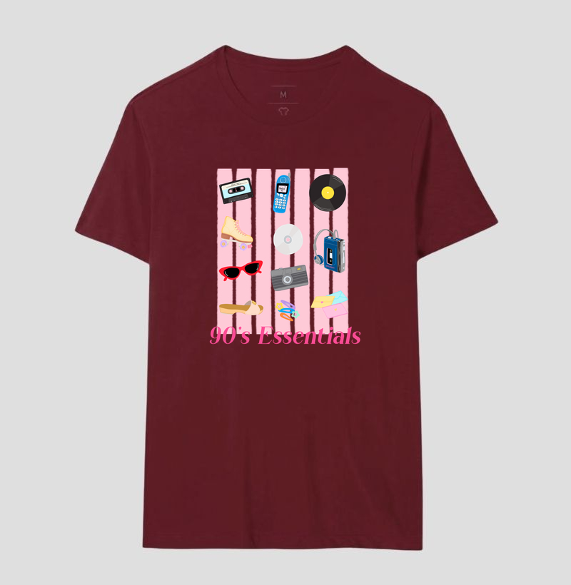 Camiseta Algodão Premium - 90's essentials - Imagem 12