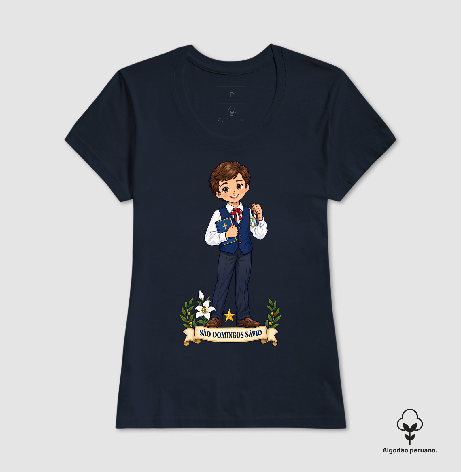 São Domingos Sávio estilo chibi - Imagem 4