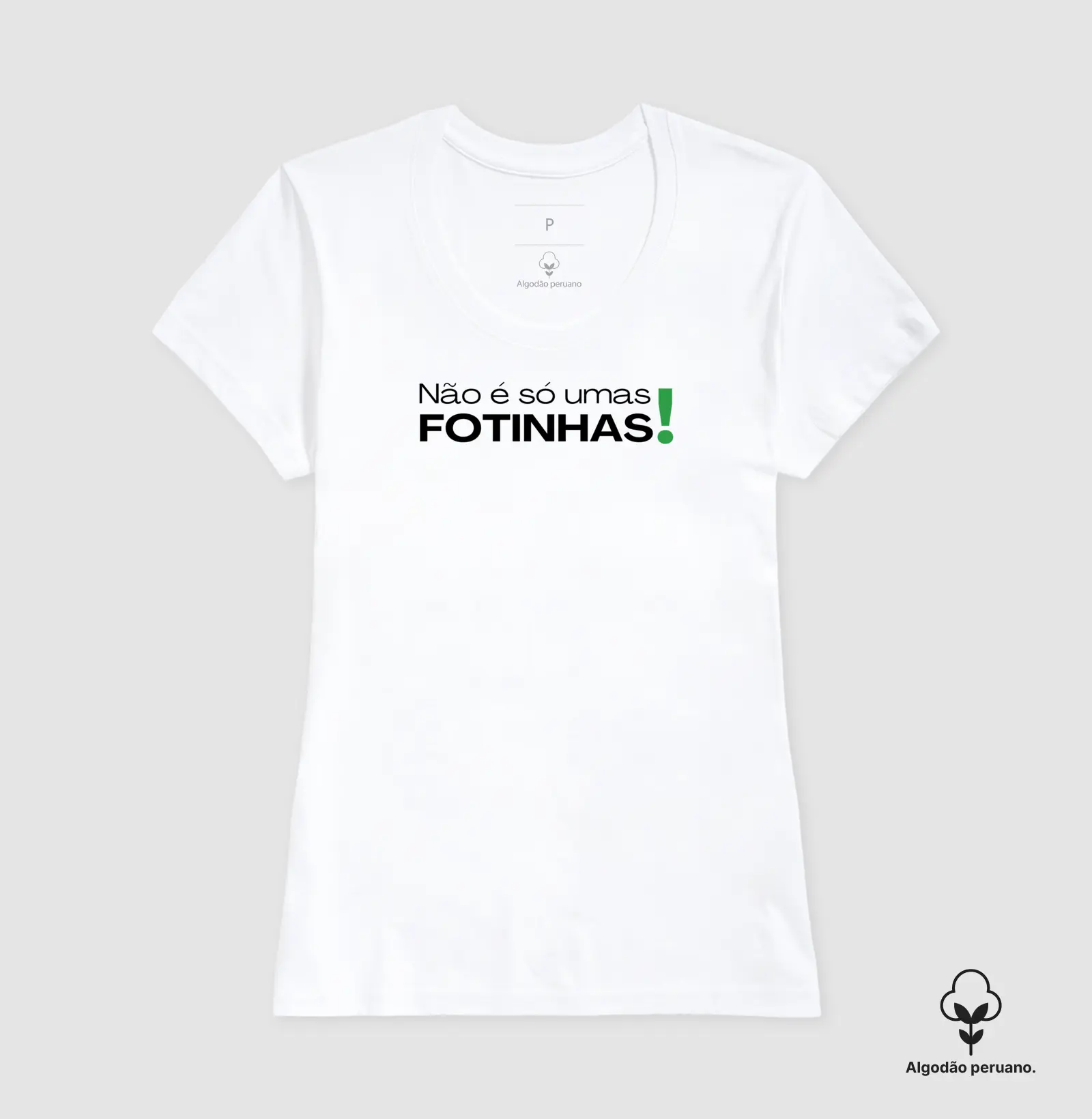 Camiseta Premium algodão Peruano, não é só umas fotinhas! - Imagem 5