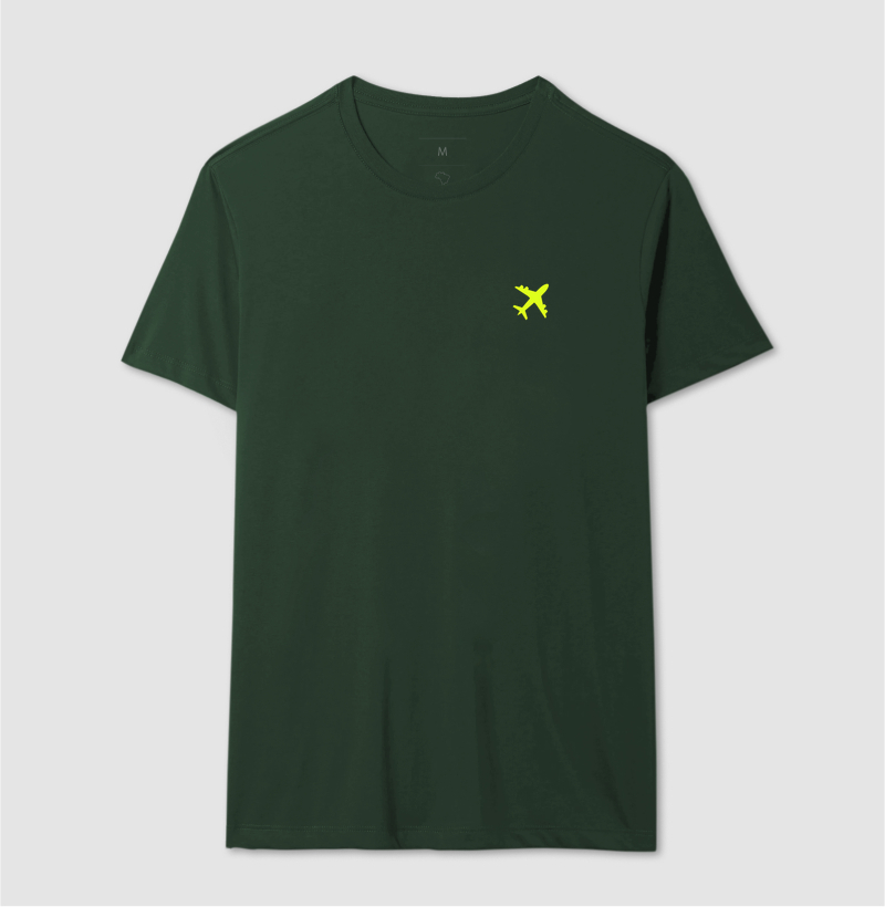 Viajante Minimalista - avião verde limão - Imagem 10