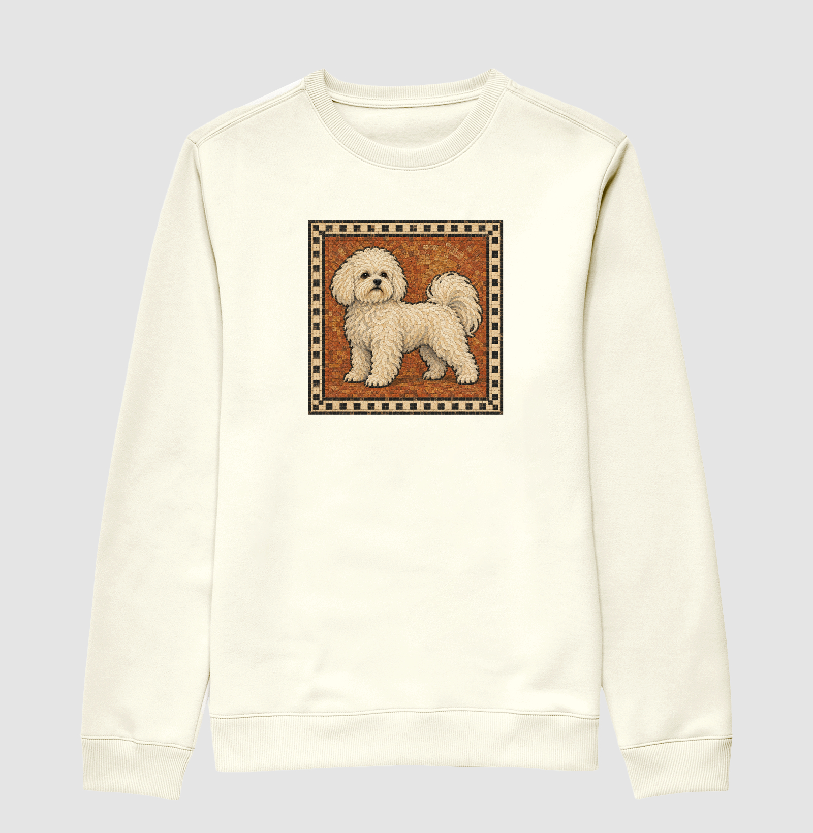 Cachorro em Mosaico Romano - Imagem 2