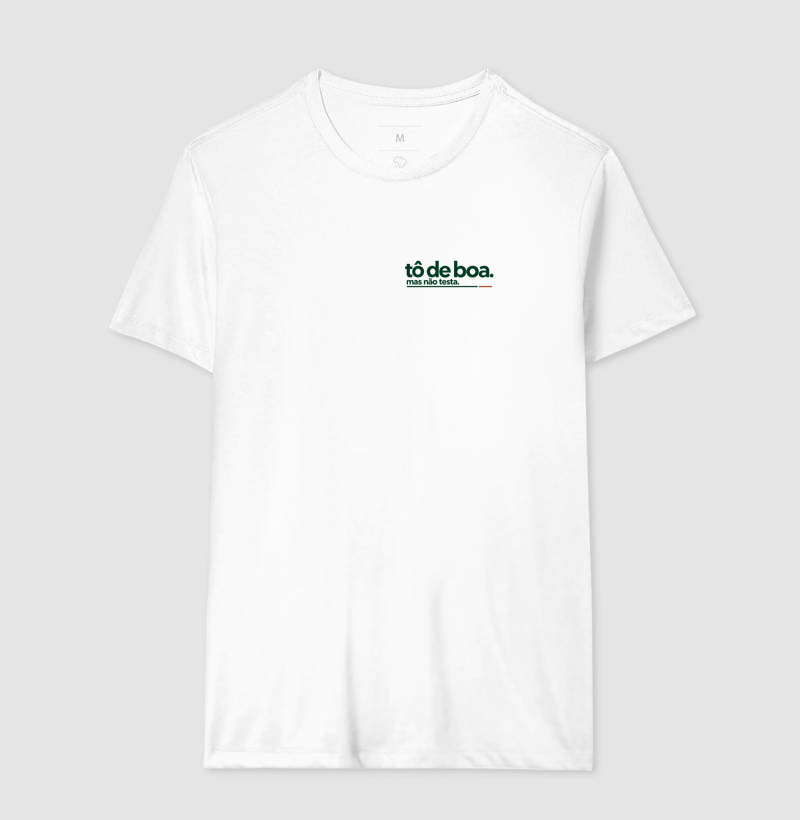 Camiseta De Boa, Mas Não Testa - Imagem 2