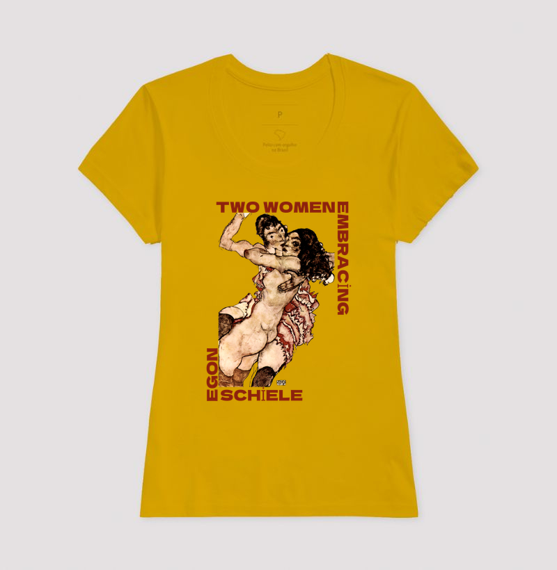 Duas mulheres se abraçando (1915) - Egon Schiele - Imagem 15