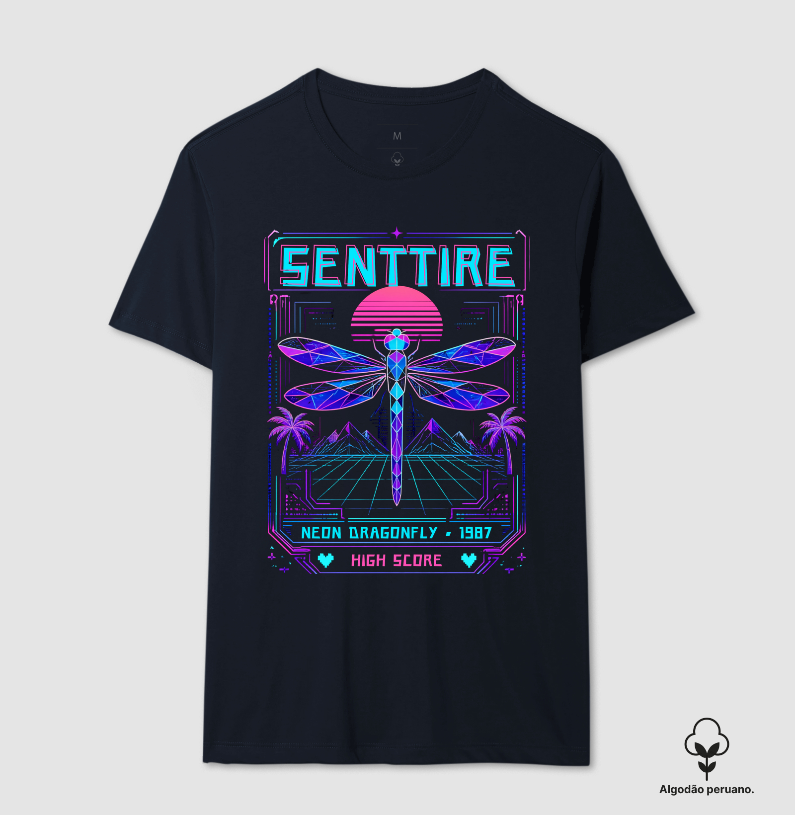 Camiseta Algodão Peruano Arcarde - Imagem 8
