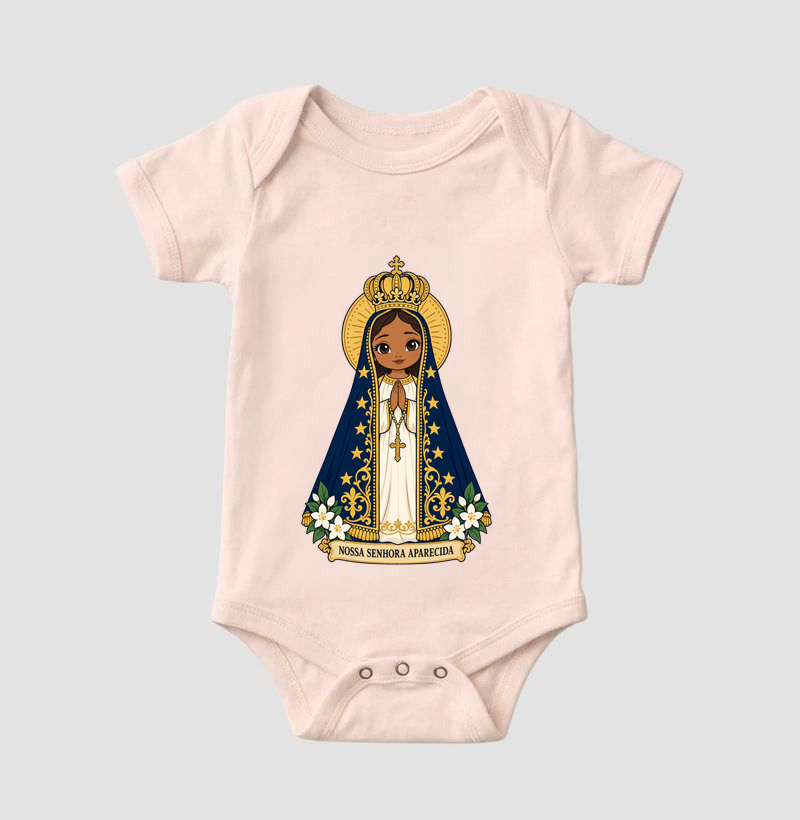 Nossa Senhora Aparecida estilo chibi - Imagem 5