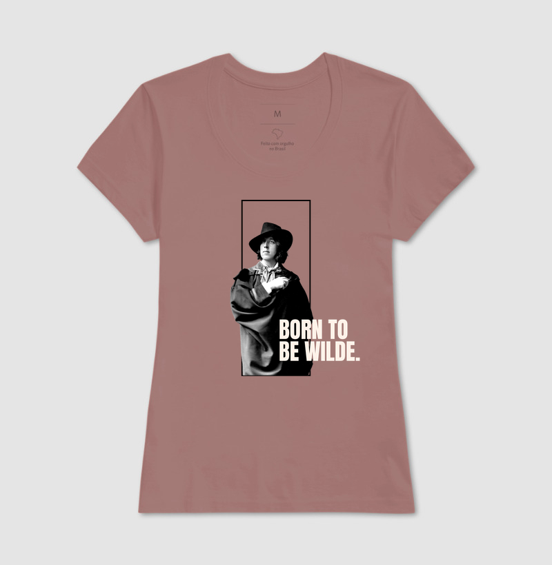 Camiseta - Oscar Wilde - Born to be Wilde - Imagem 15