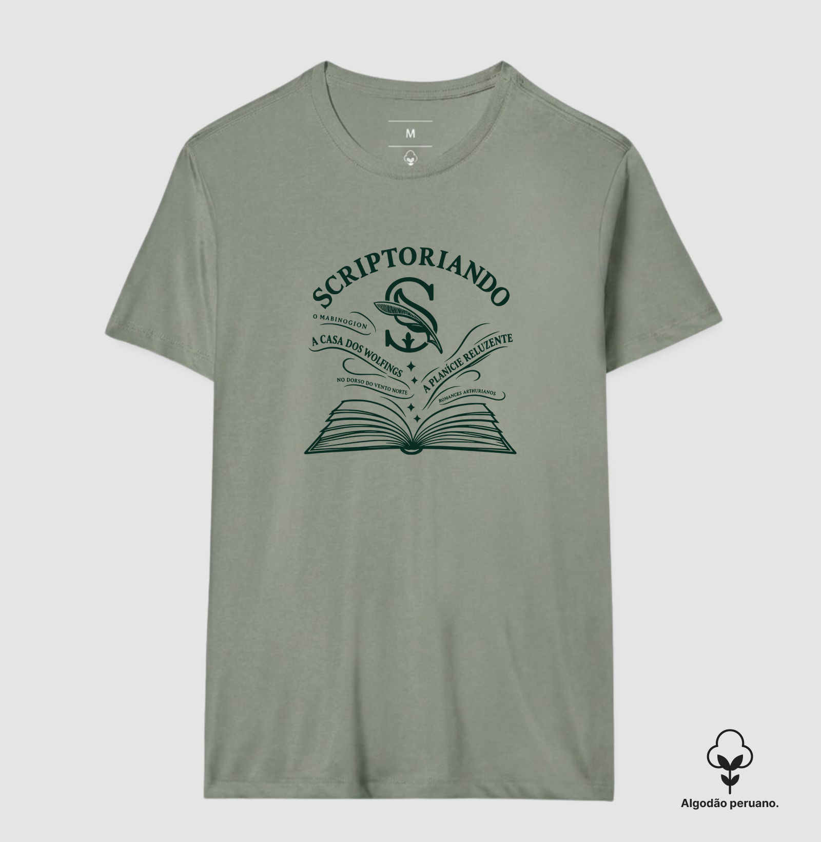 Scriptoriando — Biblioteca Viva — Algodão Peruano - Imagem 8