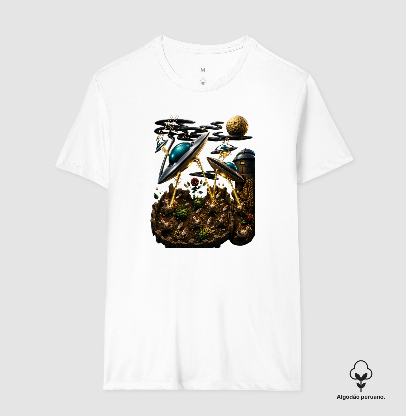 Camiseta Algodão Atack Alien - Imagem 11