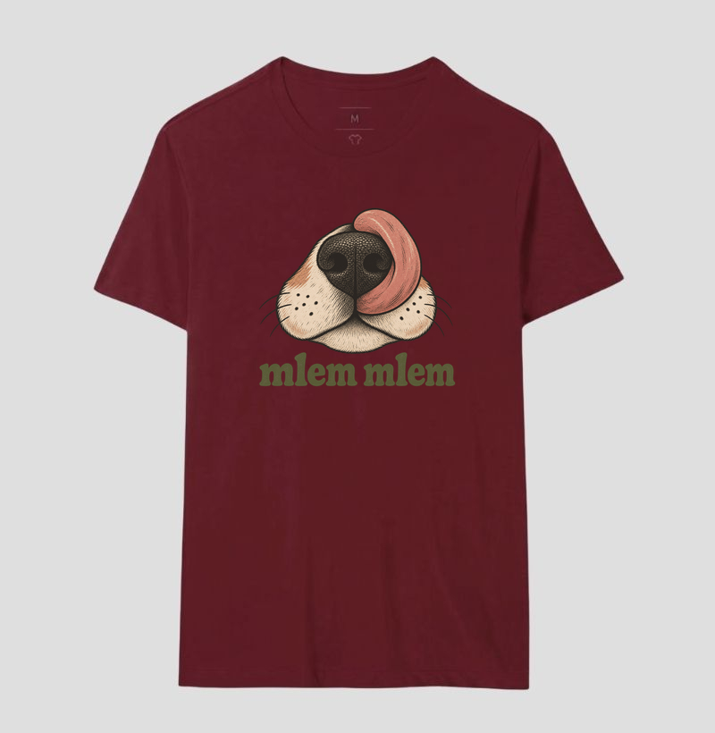 Camiseta Cachorro Feliz "mlem mlem" | Pet Lover | Pelo & Pano - Imagem 18