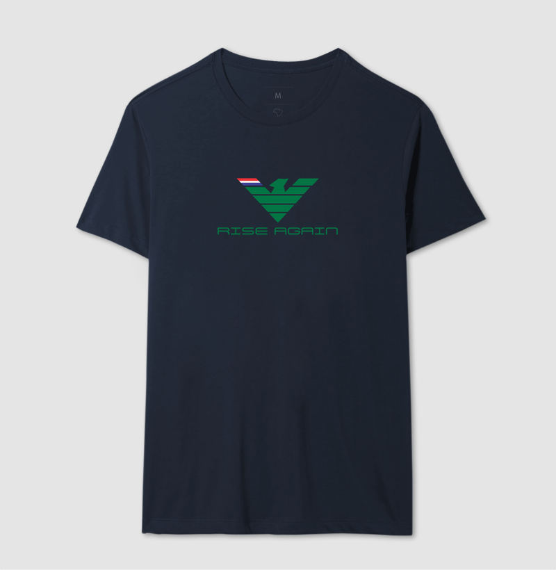 🌿 RISE AGAIN | Estampa Exclusiva  Renove seu estilo com a poderosa estampa RISE AGAIN, uma arte que representa superação, evolução e a capacidade de sempre se reerguer. Com design geométrico moderno em verde intenso e detalhes inspirados nas cores da Tailândia, esta composição transmite energia, equilíbrio e determinação. - Imagem 6