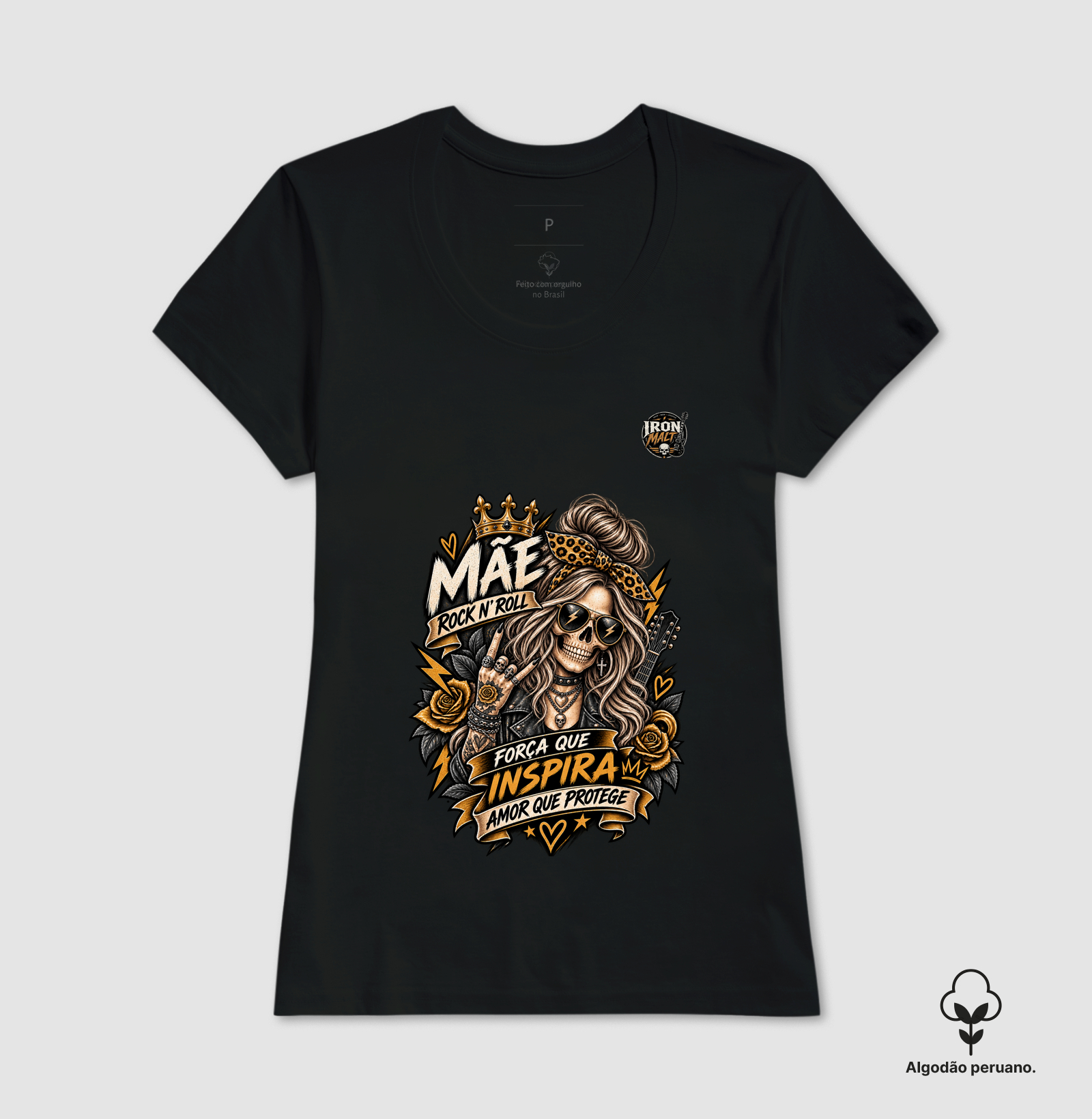 Camiseta Mãe Rock N’ Roll - Imagem 2
