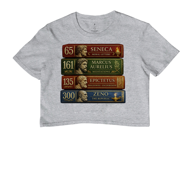 Camiseta Estoicismo "Stoic Library" - Imagem 6