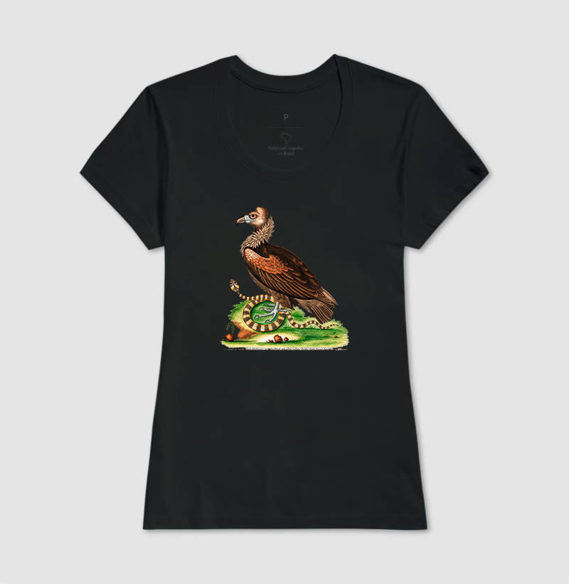 Camiseta Abutre e Serpente — História Natural do Século XVIII - Imagem 4