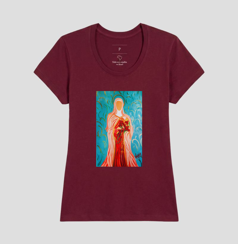 Camiseta Santa Teresinha do Menino Jesus Arte Sacra - Imagem 17