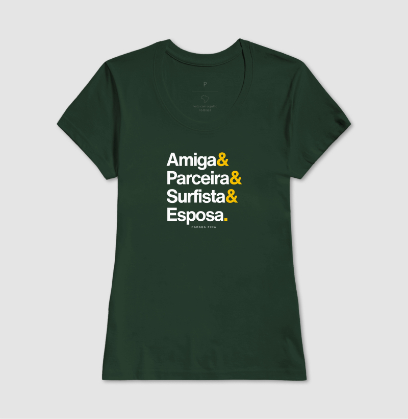 amiga & parceira & surfista & esposa. - Imagem 14