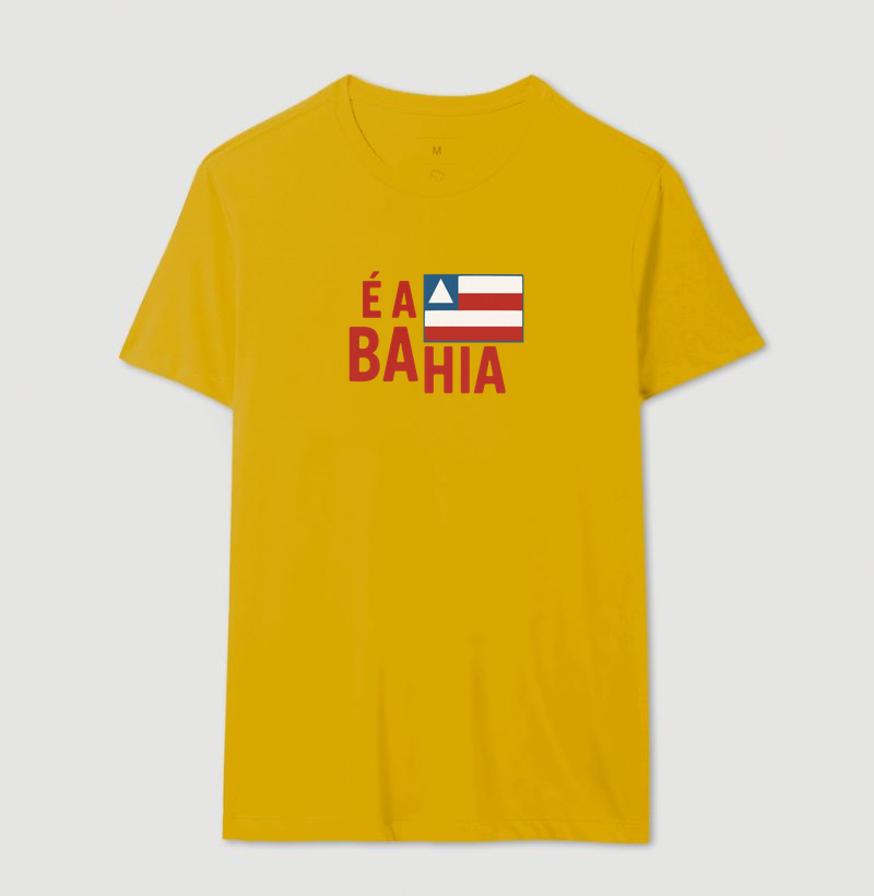 Camiseta É a Bahia. Coleção Baianês. Masculina e Feminina. Algodão Premium - Imagem 12