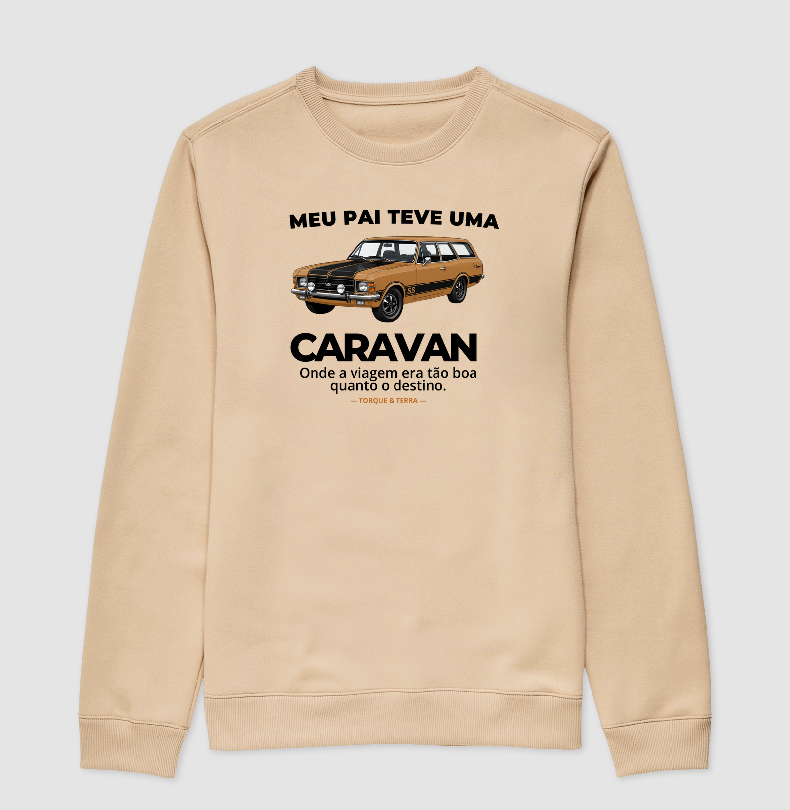 Meu pai teve uma - CARAVAN SS - ocre - Imagem 3