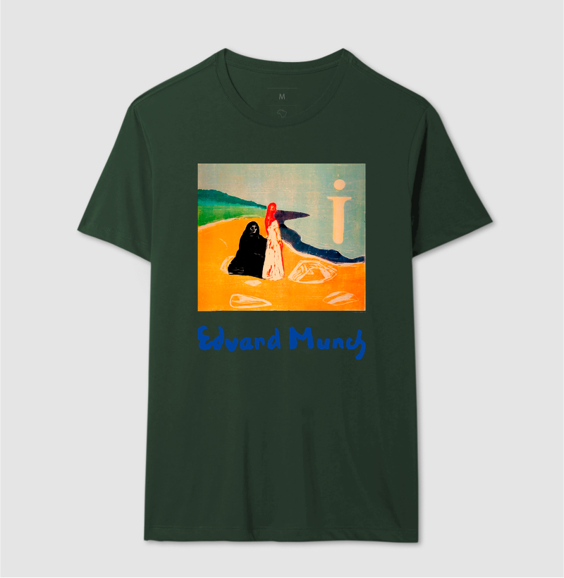 Camiseta Edvard Munch Duas Mulheres Na Praia - Imagem 12