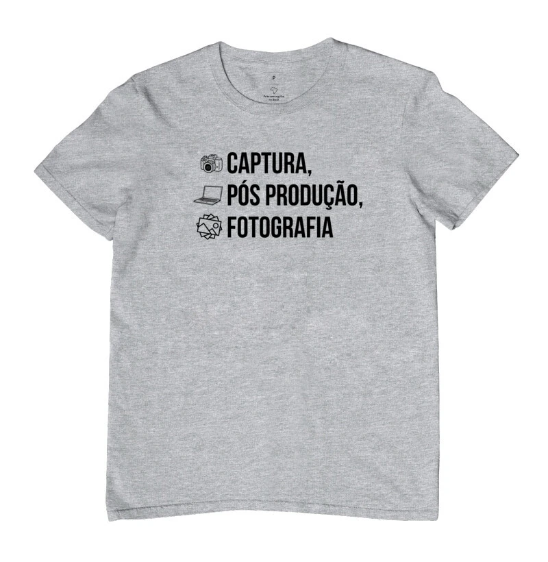 Camiseta captura, pós produção, fotografia - Imagem 6