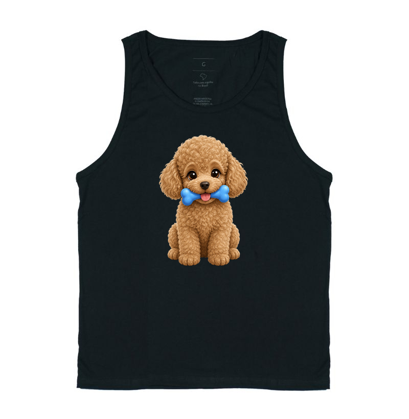 Poodle Marrom - Desenho Infantil - Imagem 3