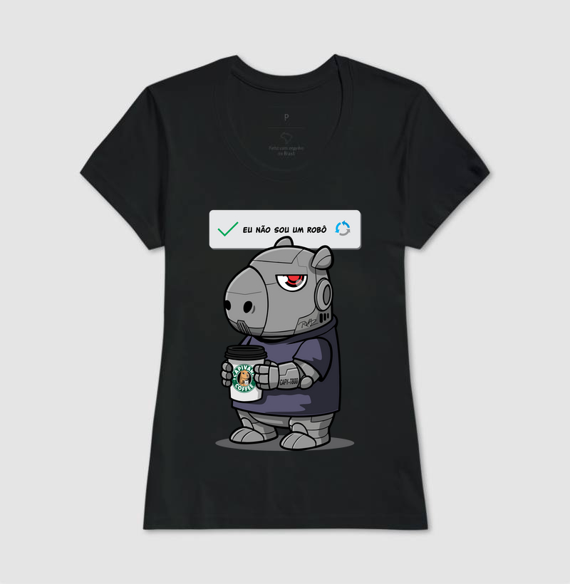 Camiseta Capivara Robô - Imagem 3