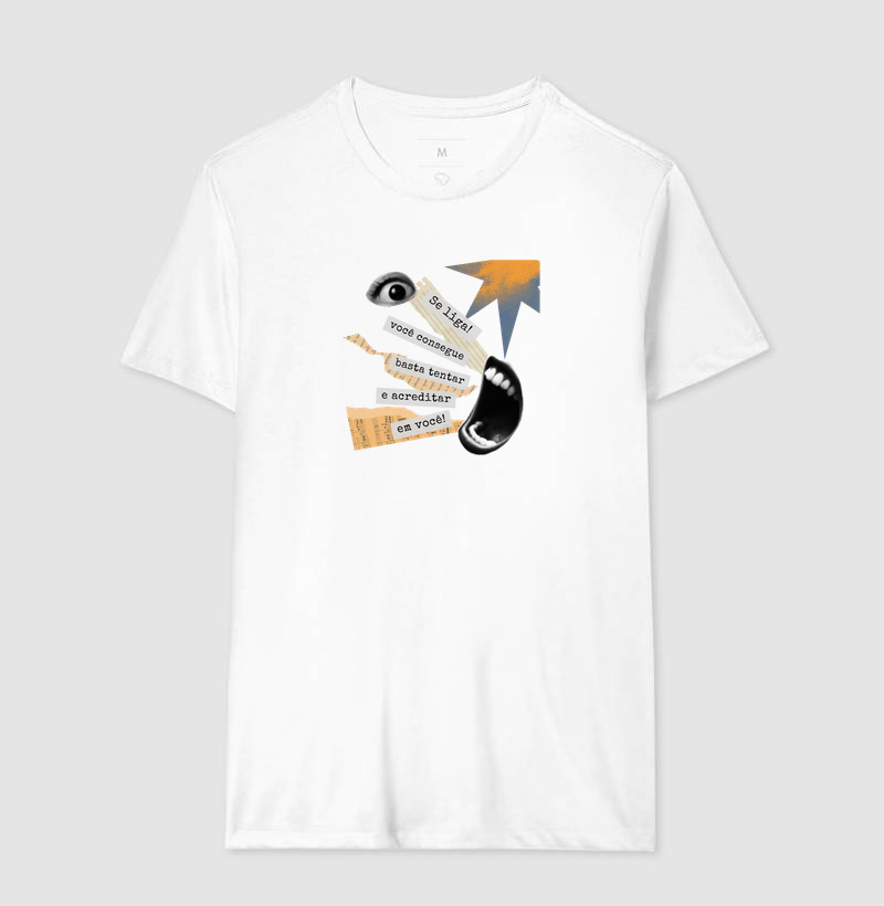 Camiseta Basta acreditar - Imagem 7