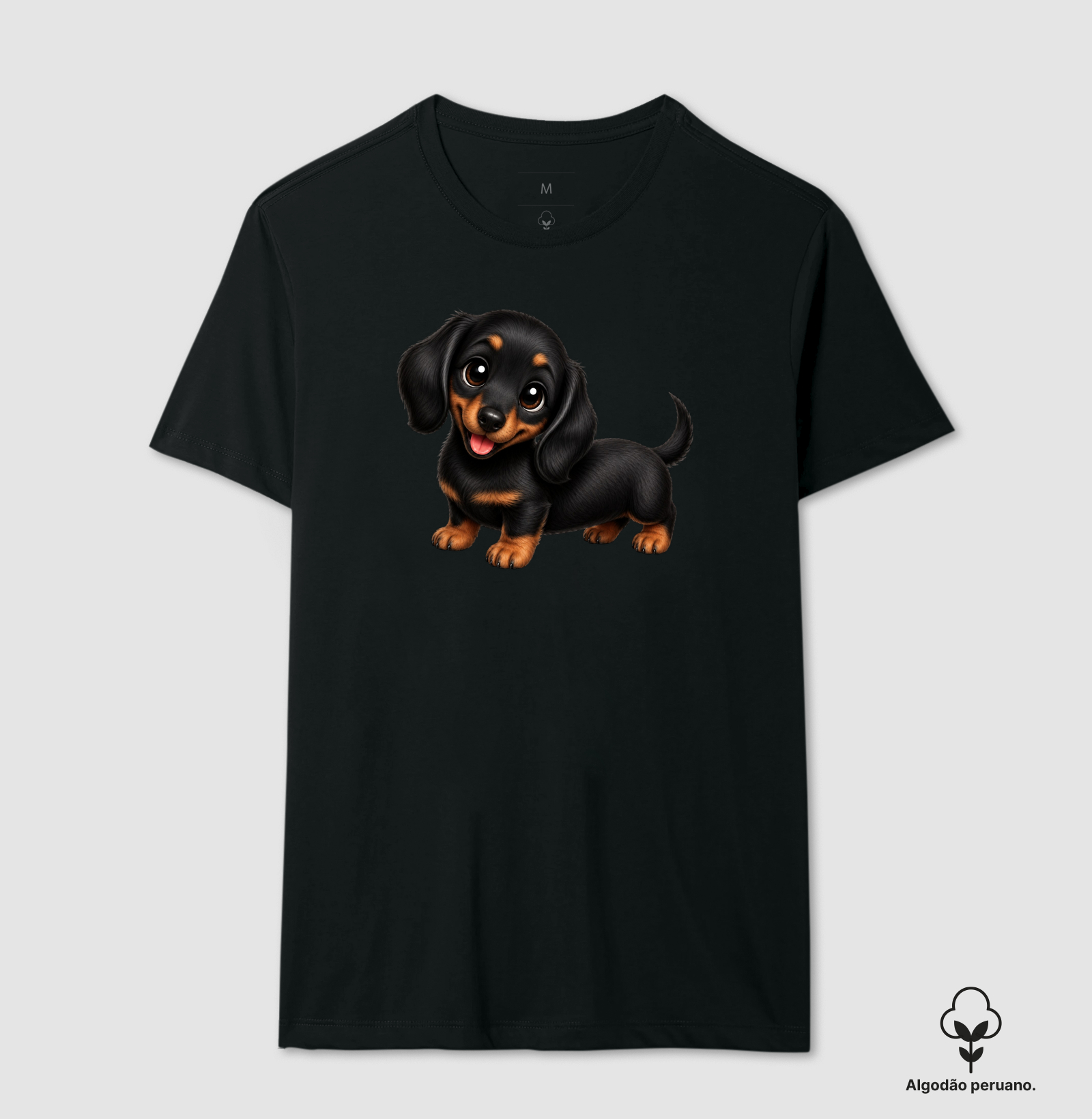 Dachshund Preto - Desenho Animado - Imagem 3