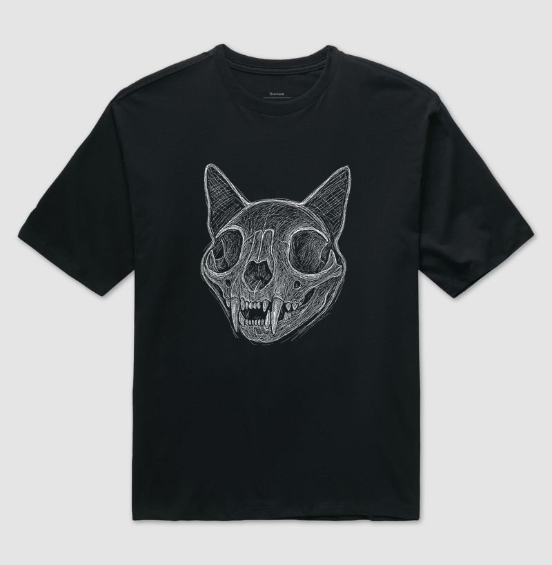 Cat Skull — Versão Branca - Imagem 2