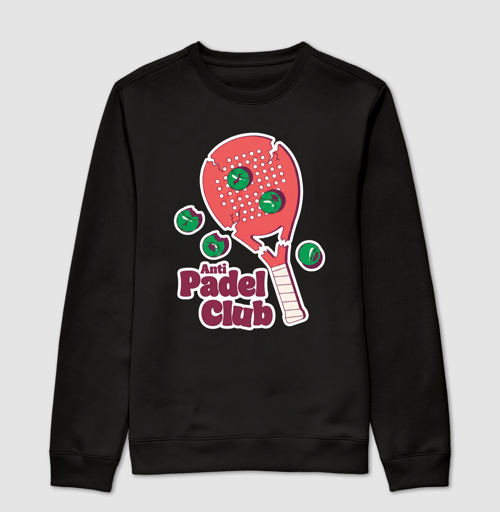 Camiseta Anti Padel Club Raquete Quebrada - Imagem 4