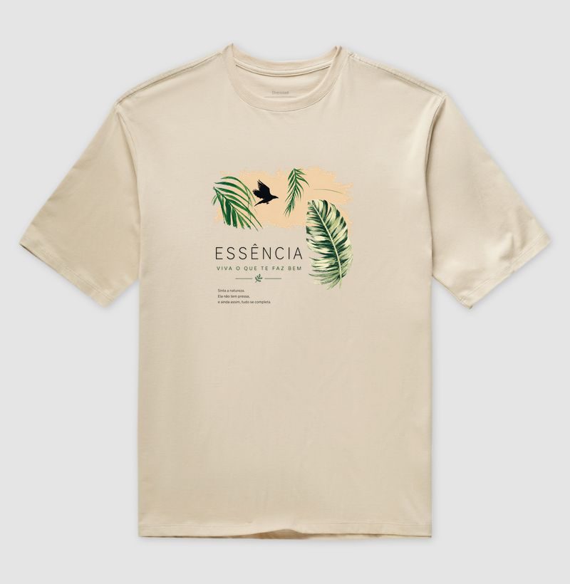 Camiseta Essência - viva o que te faz bem - Imagem 3