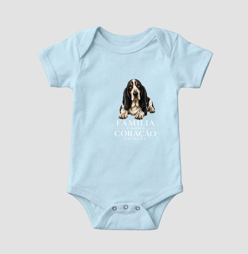 Basset Hound Preto - Família - Imagem 4