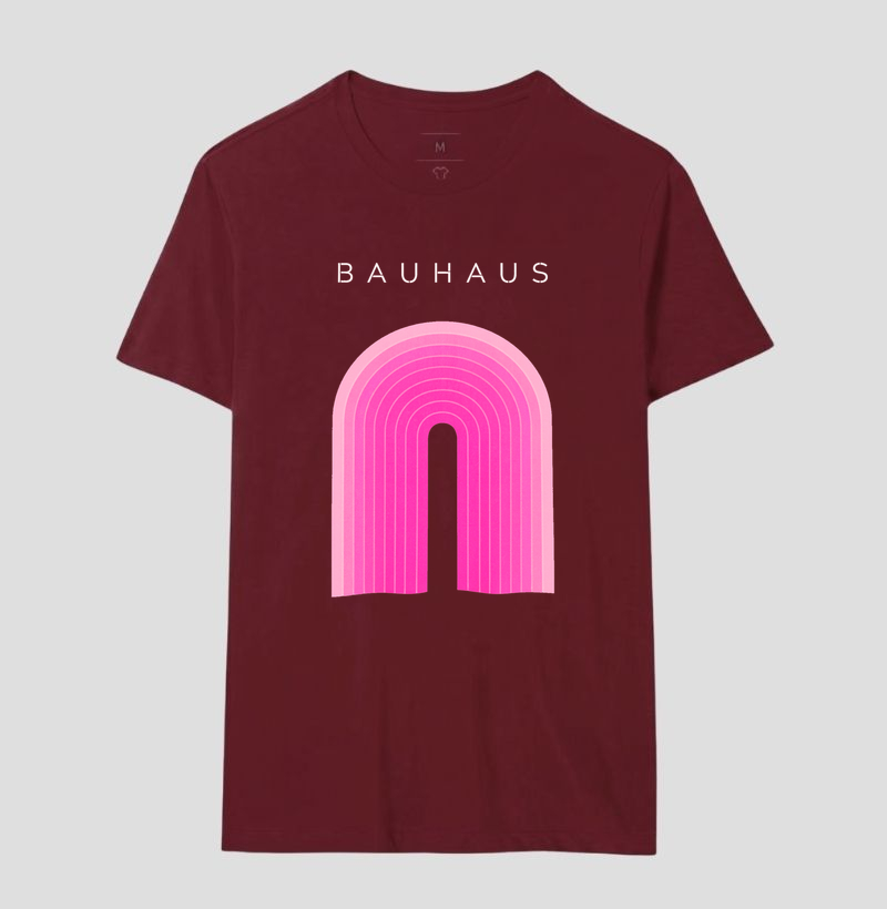 Camiseta Bauhaus Arco-Íris - Imagem 6