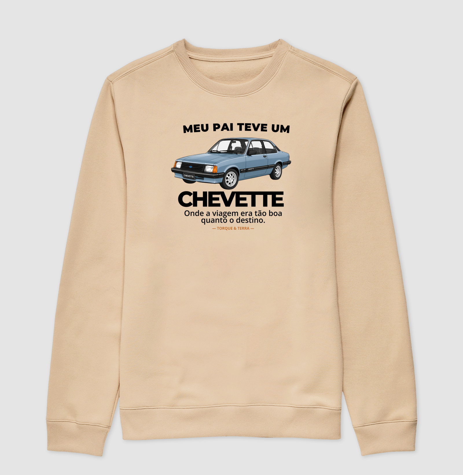 Meu pai teve uma - Chevette azul claro metálico - Imagem 3