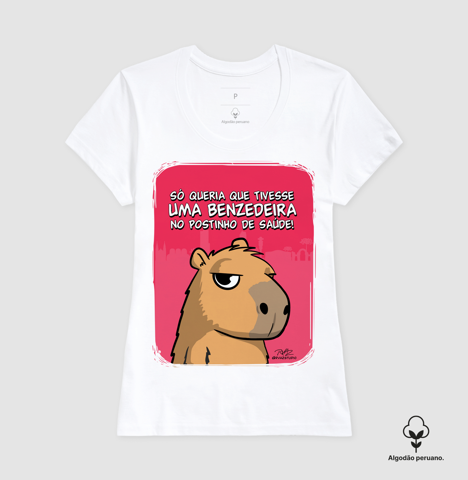 Camiseta Capivara Benzedeira - Imagem 3