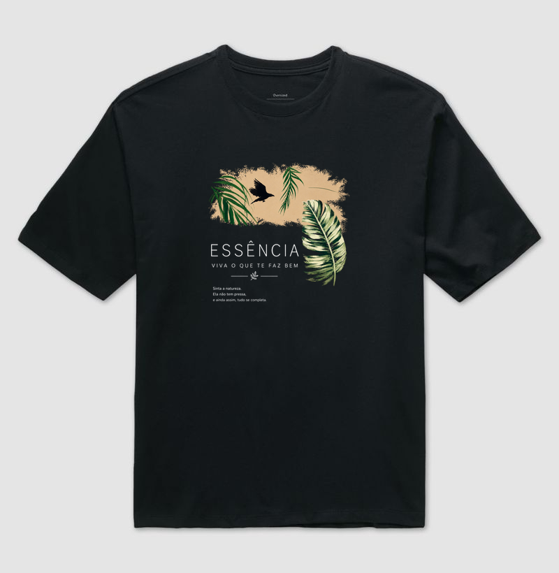 Camiseta Essência - viva o que te faz bem - Imagem 2