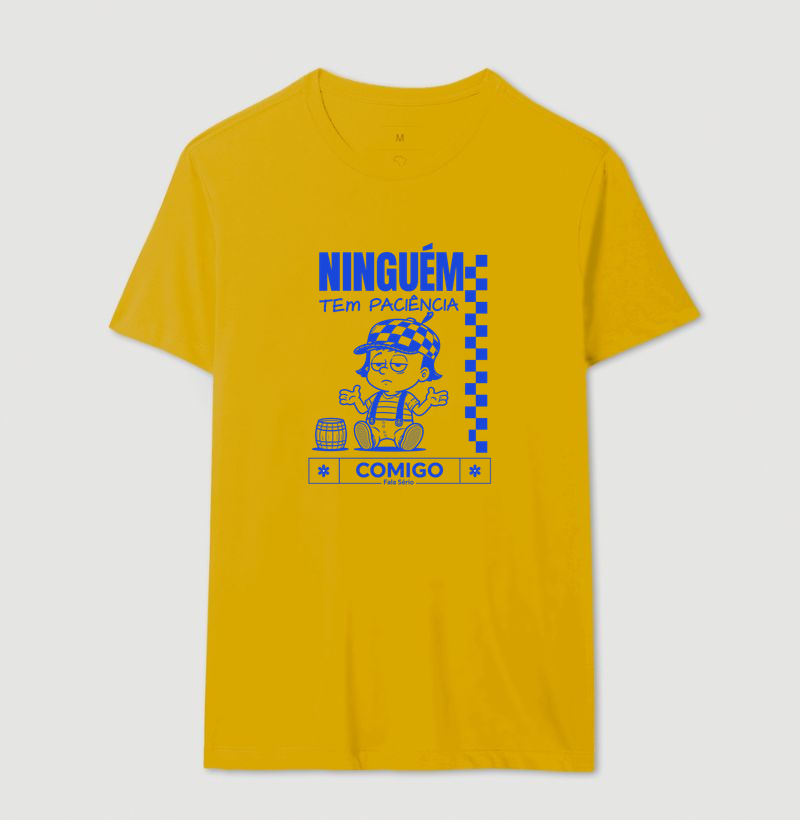 Camiseta Ninguém tem paciência comigo  - Imagem 14